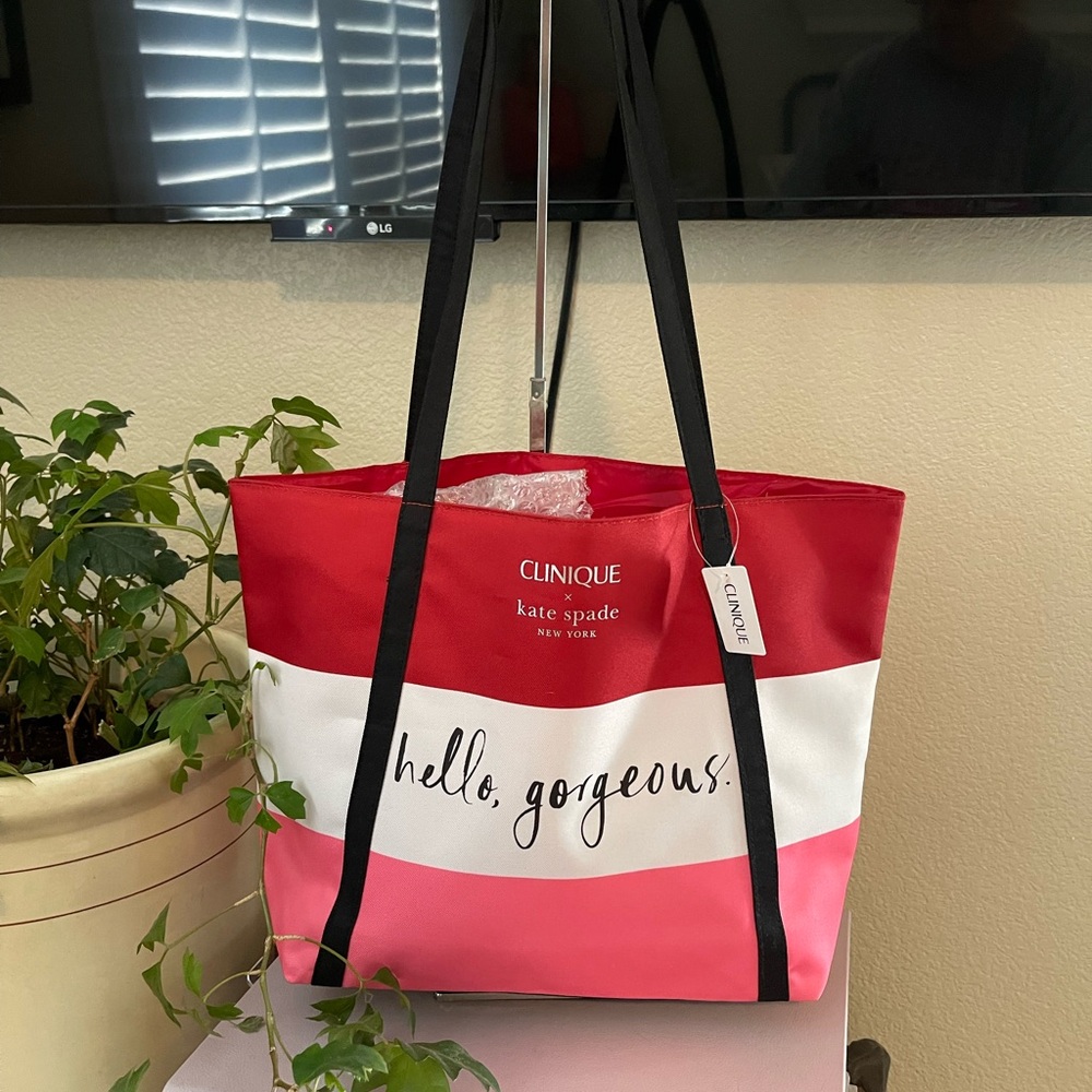 Kate spade Clinique tote bag NWT